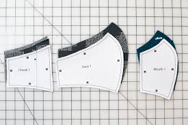 Simple Step By Step Tutorial How To Sew The Olson Face Mask Pattern Child Sizes Too Sewcanshe Free Sewing Patterns And Tutorials In 2020 Easy Face Masks Face
