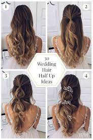 71 Perfect Half Up Half Down Wedding Hairstyles Wedding Hair Half Diy Wedding Hair Half Up Wedding Hair