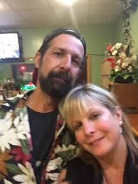 Friends sharing a burger in New Hampshire after 20 years