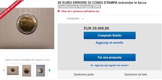 Maybe you would like to learn more about one of these? Avete Questa 2 Euro Vale 30 000 Euro Venduta Su E Bay Social Magazine