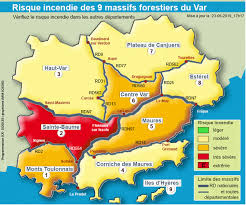 En 1679, deux ans après le grand incendie qui détruit une partie de toulon au départ d'une boulangerie du port, vauban commence à toulon la construction de la nouvelle darse (20 ha), réservée à la marine royale qui abandonne au commerce et à la pêche la vieille darse henri iv 1. Carte Du Risque Incendie Var Foret Sdis83 Officiel Sapeurs Pompiers Du Var Facebook