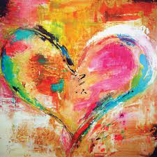 love is divine canvas art in 2021 heart art heart painting art painting