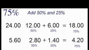 Calculate Nearly Any Percentage In Your Head With Simple Tricks Mental Math Math Genius Math Methods