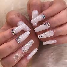 You might love those black nail. 30 Acrylic Nail Designs For Winter Styles 2020