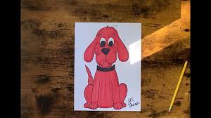 Watch the short fun video, and download the free instructions. How To Draw Clifford Youtube