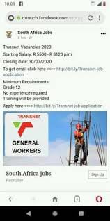 Grade 12 free from claustrophobia comply with depth perception track master. Transnet Post 2020 2021 Posts Facebook