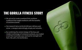 Gorilla Fitness Resistance Bands For Gorilla Bow