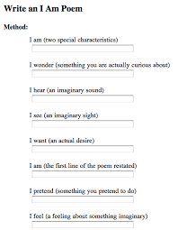 How To Write An I Am Poem Poetry Lessons Teaching Writing Teaching Poetry