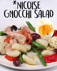 This Lovely Snackable Take On A Salad Nicoise Is Composed Largely From Pantry Items Like Canned Tuna And Roast Nicoise Salad Recipe Cooking Videos Tasty Food