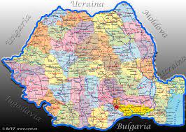 Harta Romania Fizica Administrativa Istorica Drumuri Cai Ferate Site Ul Lui Teoalida
