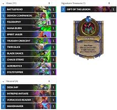 Removed 2x loot hoarder for 2x persistent peddler. Hearthstone Top Decks On Twitter Duels S1 Avz S 12 1 Demon Hunter Deck List By Fenohs Https T Co L936qjklj6 Hearthstone Hs Dh Duelshs