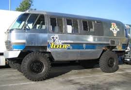 1970s Airstream Mercedes 4x4 Camper Today Pin