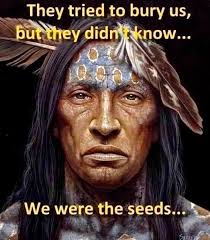 Native American greeting near Oneida Lake