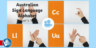 Auslan is the name used for australian sign language, and is the natural language signed by members of australia's deaf and hard of hearing community. Learn Auslan Australian Sign Language Signer S Alphabet