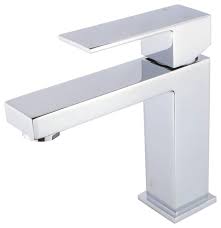 (10) vigo penela single hole bathroom faucet with deck plate. Fine Fixtures Square Single Hole Bathroom Faucet Contemporary Bathroom Sink Faucets By Fine Fixtures Houzz