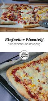 Einfacher Pizzateig Mei Liabste Speis Pizza Teig Rezepte Pizzabrotchen Rezept