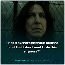 Analysis of Severus Snape's character in Harry Potter