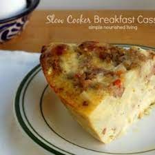 This crock pot dish by weight watchers is all that and healthy too! Slow Cooker Breakfast Casserole 6 Ww Freestyle Smartpoints