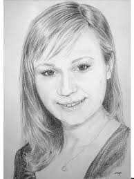 Steffi Zeichnung Bleistiftzeichnung Gesicht Portrait Von Mariap Bei Kunstnet