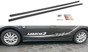 Increasing the power of mazda mazda 3 is done by remapping car engine. Side Skirts Diffusers Mazda 3 Bn Mk3 Facelift Textured Our Offer Mazda 3 Mk3 Maxton Design