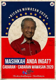 Terdapat 9 cabaran yang digariskan dalam wawasan 2020. Dr Mahathir Bin Mohamad Setiap Individu Mempunyai Peranan Mereka Yang Tersendiri Dalam Usaha Untuk Membangunkan Negara Di Bicara Wawasan 2020 Saya Akan Menjelaskan Rangka Kerja Tindakan Masa Depan Negara Wawasan 2020