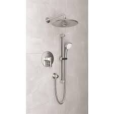 Grohe Lineare Chrome Shower Bar System Valve Included Lowe S Canada