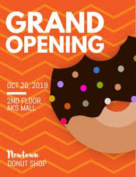 Designing a flyer that's both attractive and easy to read can be a bit tricky. 14 Cafe Grand Opening Design Ideas