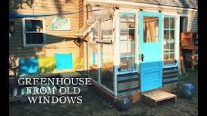 Great diy idea for making a greenhouse out of old windows. Diy Greenhouse From Old Windows Youtube