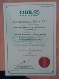 Semua kad akan dihantar secara pos oleh cidb ke alamat seperti di kad pengenalan atau ke alamat majikan yang berdaftar dengan cidb. Kursus Kecekapan Cidb