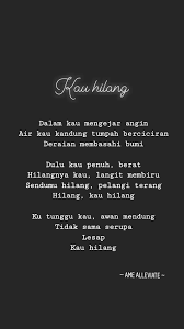 Songs with many versions around the world. My Second Poem That I M Proud Of Malaysia