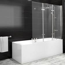 Da 3mm, 4mm, 6mm, 8mm. Cabina Doccia Vasca Cabina In Vetro Parete Pieghevole 3 Parti Nano Destra Cabina Doccia Vasche Doccia Doccia