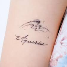 Aquarius Tattoo Mini Minimal Zodiac Tattoo Constellation Etsy In 2021 Aquarius Tattoo Small Tattoos Minimal Tattoo
