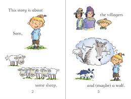 The ant and the grasshopper. The Boy Who Cried Wolf Usborne First Reading 3 Wordunited