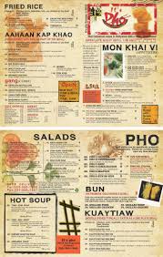 Vietnamese Restaurant To Go Menu Design And Printing Www Inprintla Net Restaurant Menu Design Food Menu Design Menu Restaurant