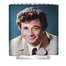 Peter Falk, Columbo #11 Shower Curtain