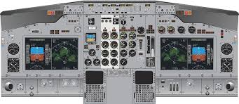 The maximum speed for each flap position is presented on a flaps limit placard (figure 1.7) in the cockpit. Boeing 747 Cockpit Poster
