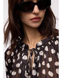 Liu Jo Damen Liu Jo Bluse Mit Tupfen in weiß