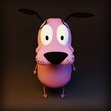 Tend2blend On Instagram Brings Back Old Memories Blender 3d Model Modeling Couragethecowardlydog Art Sculpting B3d Rende Cartoon Memories Fan Art