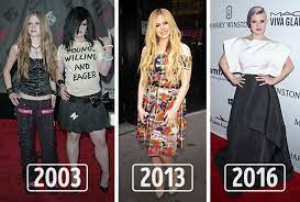 Avril lavigne shows us how cool it is to wear a sleeveless shirt with a tie! 16 Celebrity Outfits That Raise A Whole Lot Of Questions About The 2000s