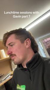 Gavin Trinder's Stylish Makeover: Embracing the Mullet and Handlebar  Mustache