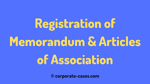 See full list on legalvision.com.au Registration Of Memorandum Articles Of Association Moa Aoa