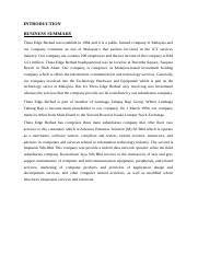 Malaysia is all known to us today as one of the most prime developing countries among all asian countries around the world. Theta Edge Berhad Business Plan 1 Introduction Business Summary Theta Edge Berhad Was Establish In 1984 And It Is A Public Limited Company In Malaysia Course Hero