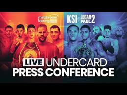 Ksi vs logan paul tv coverage details: Undercard Press Conference Ksi Vs Logan Paul 2 Devin Haney Billy Joe Saunders More Youtube