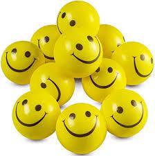 Amazon.com: Smile Face Squeeze Balls (24 Pcs Bulk) for Kids and Adults, 2  Inch Mini Yellow Fun Happy Face Stress Anxiety Relief Balls, Hand Therapy  Sensory Fidget Toy, Classrooms, Game Prize, Party