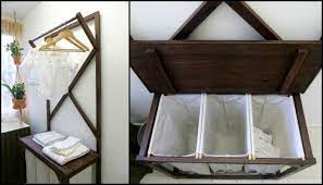 Adding a laundry sorter can help tame closet chaos. Build Your Own Laundry Sorter With Hanging Rod Your Projects Obn