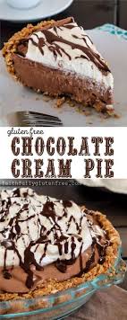 Looking for a diary free keto chocolate cream pie? No Bake Gluten Free Chocolate Cream Pie Faithfully Gluten Free