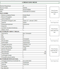Buku induk siswa kurikulum 2013 dalam aplikasi format excel buku induk siswa yang dimana merupakan salah satu kumpulan pencatatan siswa seperti mulai dari pencatatan dan pendataan identitas siswa untuk hal ini biasanya data didapatkan pada formulir pendaftaran, maka disini admin akan membagikan Buku Induk Siswa Terbaru Tahun 2020 2021 Edunesia