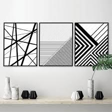 Black And White Photo Wall Printable Art Set Of 3 Geometric Prints Set Of 3 Prints Downloadable Prints Black White Posters Wall Art Prints Art Geometric Lines In 2020 Trendy Wall Art Printable Art Set Printable Wall Art