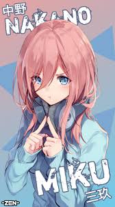 Nakano Miku Phone Wallpaper By Zen By Sapez On Deviantart Nakano miku your best waifu anime pinterest anime art anime. nakano miku phone wallpaper by zen by