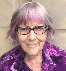 20 Gorgeous Unicorn Hairstyles For Women Over 60 In 2021 Short Hair Trends Grey Hair Color Purple Grey Hair